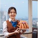 Buffet Restaurant with poetic Red River view